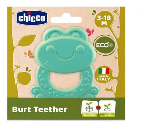 Brinquedo Para Bebes Mordedor Burt Teether Eco Chicco