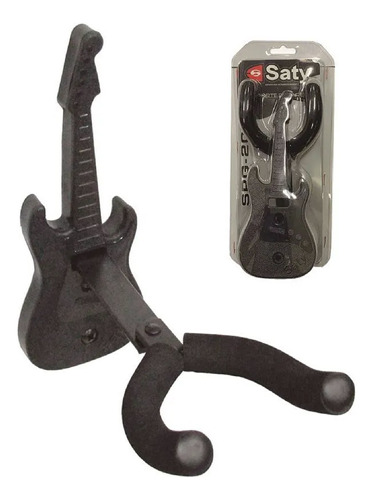 Suporte Parede Com Espelho Violão Guitarra Baixo Saty Spg-20