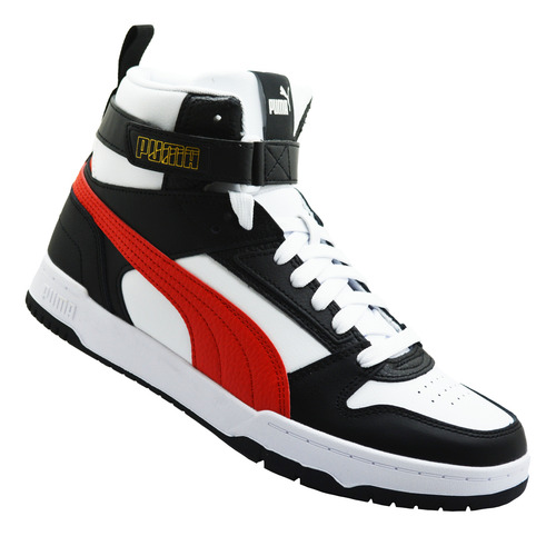 Tenis Puma Rbd Game 385839 05 White/red/black