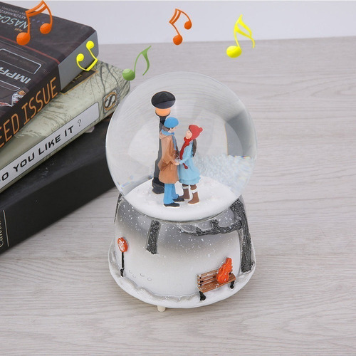 Aplicável A Bola De Cristal Musical En 3d Con Luces De