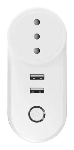 Enchufe Inteligente Wifi Chile Puertos Usb Alexa & Google