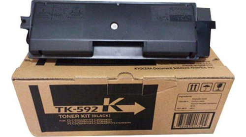 Kyocera Tk-592 k Black Toner Para Su Uso En Fscmfp Fscmfp .