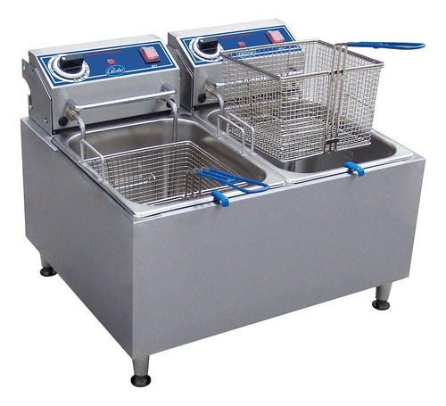 Globe Food Equipment Pf32e - Freidora De Encimera Electrica,