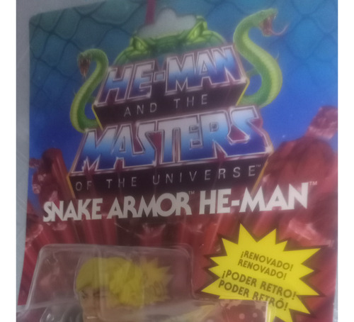 Masters Of The Universe Armor He-man Mattel He Man (Usado)