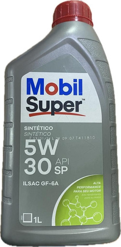 Óleo Lubrificante Mobil Super 5w30 Sintético