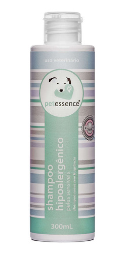Shampoo Pet Essence Hipoalergênico Cães E Gatos 300 Ml