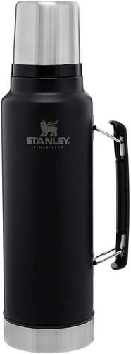 Termo Stanley 1.4l Negro Mate 1.5qt Botella Aislada Classic