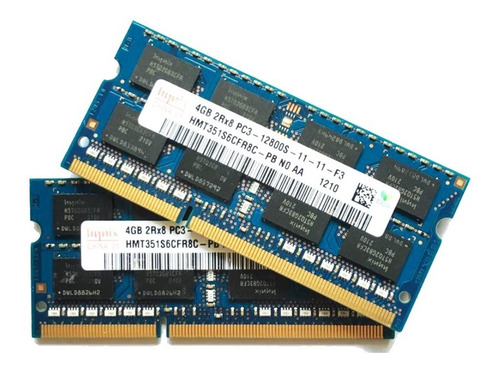 Imagen 1 de 1 de Memoria Ram 4gb Ddr3 Hynix Pc3-12800s 1600mhz Sodimm Laptop