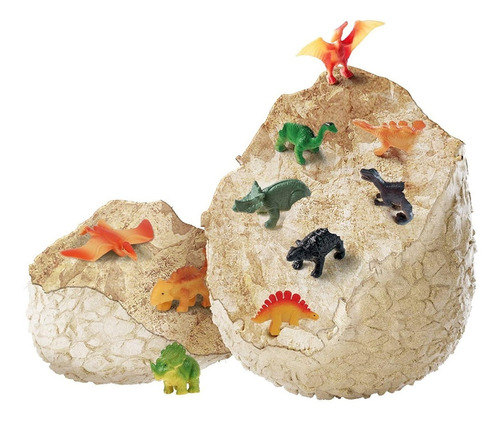 Imagen 2 de 2 de Huevo Sorpresa Gigante Jumbo 12 Dinosaurios