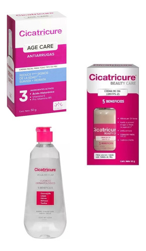 Cicatricure Promo Beauty Care  + Agua Micelar + Age Care 