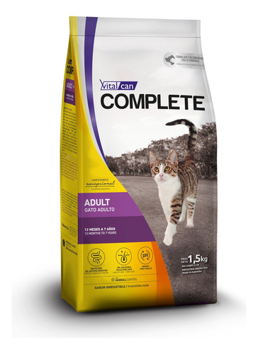 Vital Can Complete Gato Adulto X 1.5 Kg Kangoo Pet