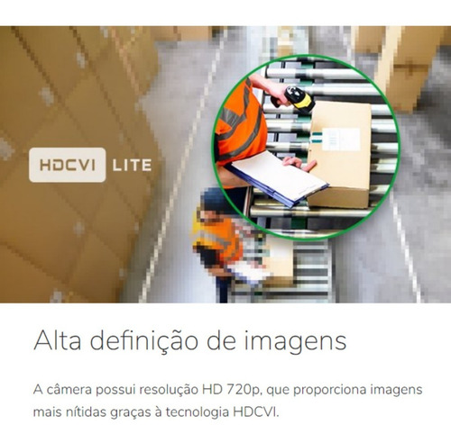 Imagem 6 de 9 de Kit 4 Câmeras Intelbras 1120b Com Dvr 4 Canais E Hd Incluso