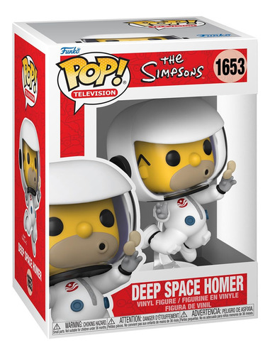 Figura De Vinilo Funko Pop Tv Simpsons Homer Simpson 12,8 Cm