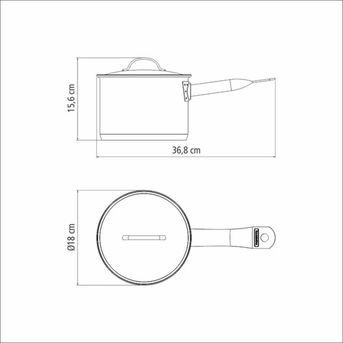 Caldeirão Tramontina Professional Em Aço Inox Fundo Triplo