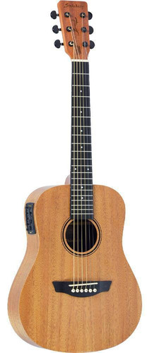 Violão Strinberg Mini Folk Elétrico Fs2b Aço Mahogany Satin