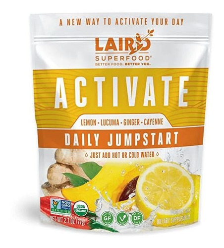 Laird Superfood Activate Daily Jumpstart - Suplemento Para .