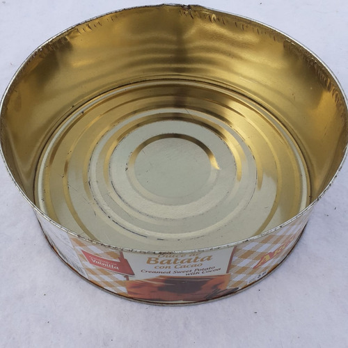 Lata Vacia De Dulce De Batata