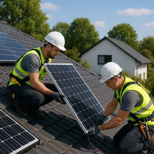 Pack X2 Panel Solar 200w Eoland Casa Kit Basico Energia Solar Monocristalino Fotovoltaico 18v