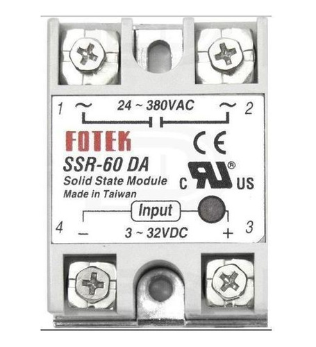 Relé De Estado Sólido Ssr 60 Da 60a