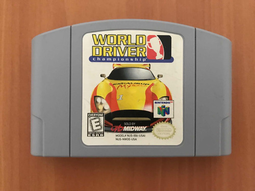 Juego De Nintendo 64 , Wolrd Driver