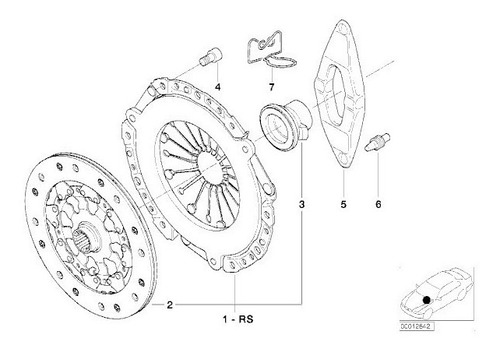 Imagem 5 de 5 de Kit De Embreagem Bmw 318ti 1.8 1994 A 1995 Original