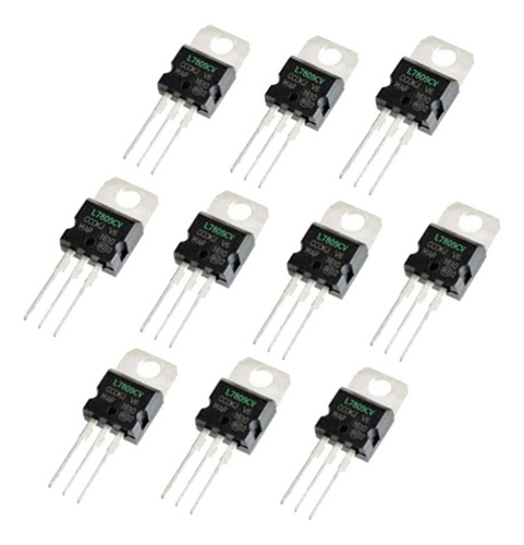 10pcs L7809 Regulador De Voltaje Ic De Tres Estabilizados 9v