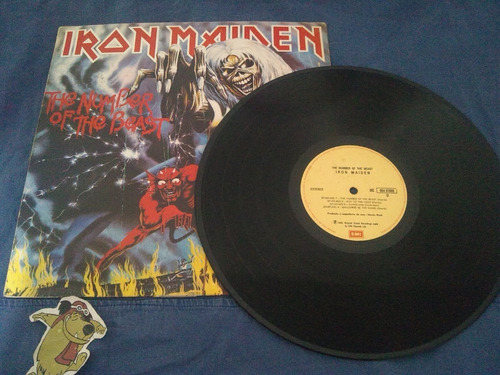 Iron Maiden-the Number Of The Beast(vinilo)1982 Bra+poster