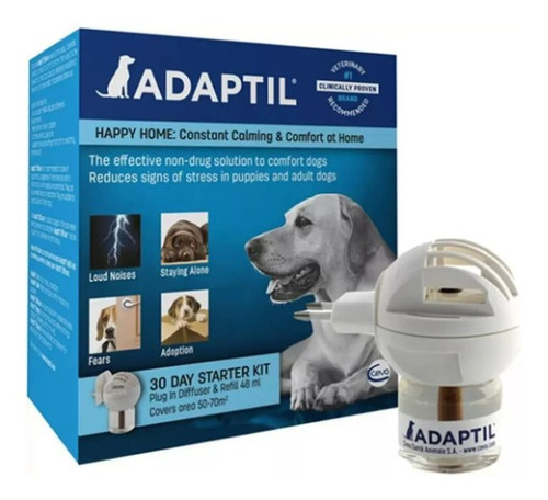 Adaptil Difusor + Refil 48ml Para Cães - Ceva