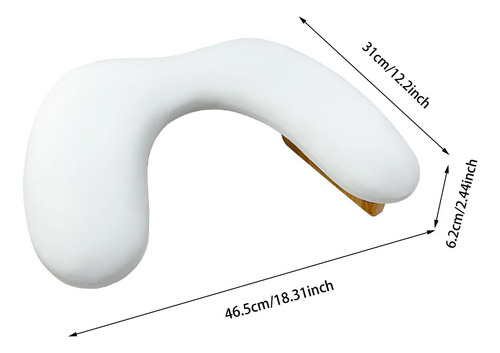 Nail Arm Rest Pillow Portable Pu Leather Palm Rest For White