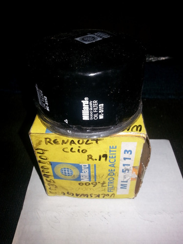 Filtro De Aceite Renault Clio Y Vw