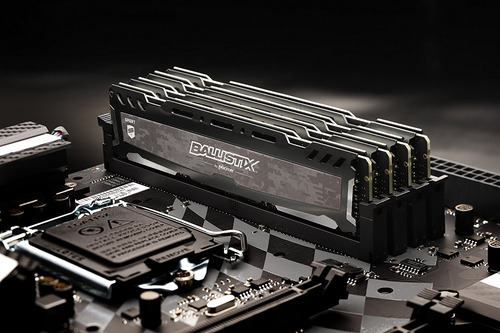 Crucial ballistix Memoria Ram 8gb Ddr4 2666 Bls8g4d26bfsbk