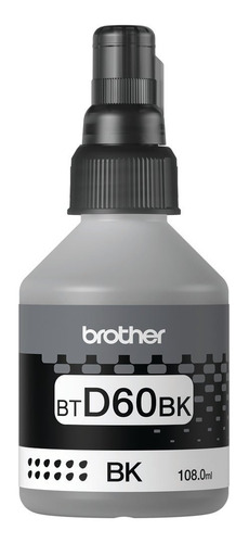 Tinta Brother Btd60bk Negro Dcp-t820dw, Dcp-t520w, Dcp-t720w