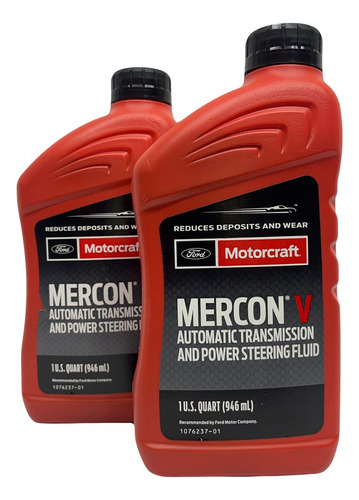 Motorcraft Mercon V Aceite Para Caja Automática, 1 Qt