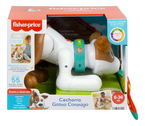 Fisher Price Cachorro Gatea Conmigo Hgy56 Mattel