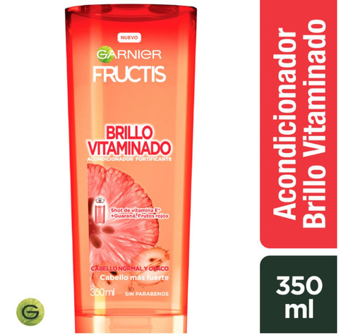 Fructis Brillo Vitam Aps 350ml