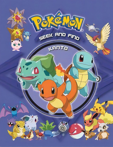 Pokemon Seek And Find: Kanto, De Viz_unknown. Editorial Viz Media, Tapa Dura En Inglés