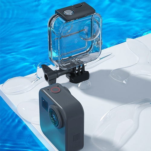 20 M Carcasa Impermeable Carcasa Carcasa Para Gopro Max Pano