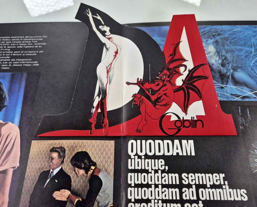 Goblin - Suspiria (1977) 1era Ed Italia Vinilo Lp Estándar (Usado)