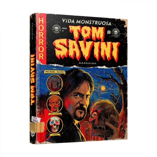 Livro Tom Savini: Vida Monstruosa