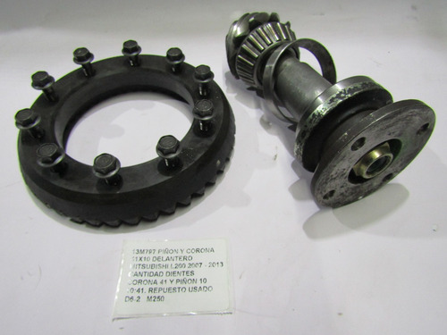 Piñon Y Corona 41x10 Delantero Mitsubishi L200 2007 - 2013 (Usado)