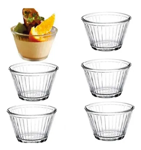 Set De Ramekin De Vidrio