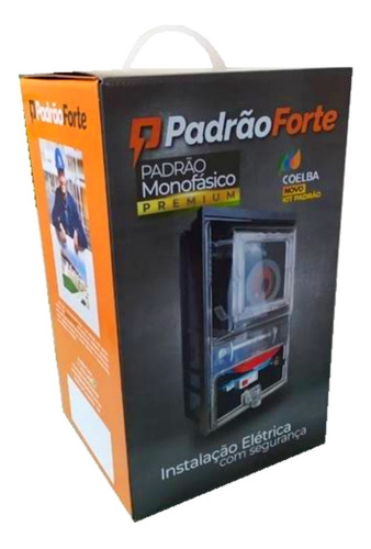 Kit Caixa Luiz Padrão Monofásico Padrão Coelba Bahia 110v/220v