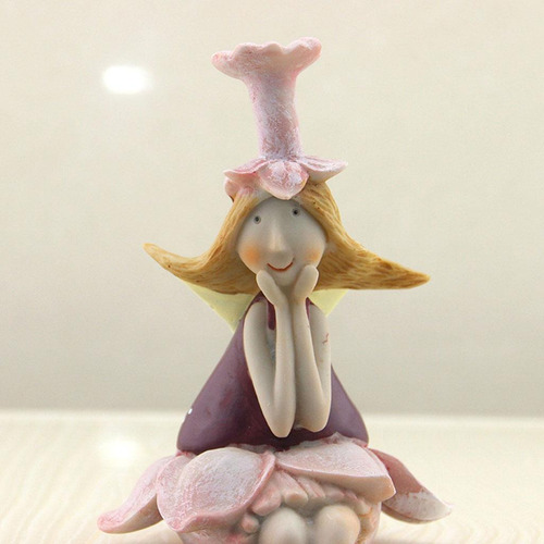 Beautiful Shelf Bedroom Dangling Legs Fairy Figurine
