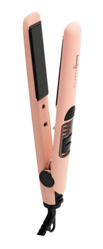 Imagen 2 de 2 de Planchita de pelo Beauty Pampita Velvet Peach BP203 rosa 220V