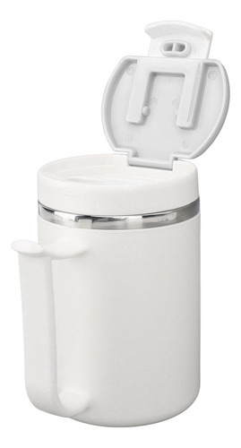 Asa De Taza De Café Gris Con Doble Aislamiento De Acero Inox