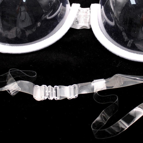 Q+ Sujetador Transparente Desechable For Mujer Con Correa