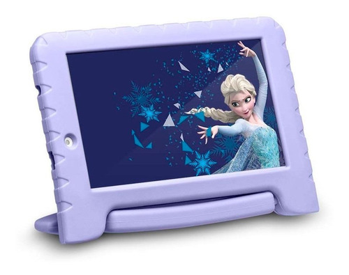 Tablet Multilaser M7S Plus Disney Frozen NB315 7" 16GB púrpura com 1GB de memória RAM