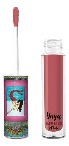 2 Pza Labial Yuya La Sirena Mate 3 G