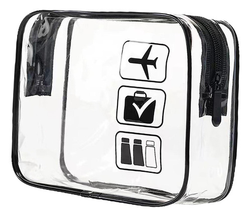 Mox 3 Bolsa De Maquillaje Transparente, Bolsa Cosmética