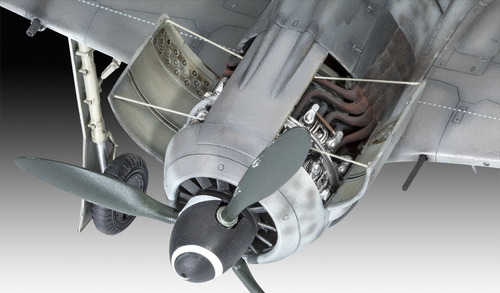 Kit de modelo 1/32 para avião Focke Wulf Fw190 A-8 Sturmbock 1/32 Revell